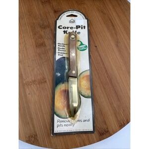 Vtg 1983 Hoan Stainless‎ Steel Core Pit Knife Core-Pit